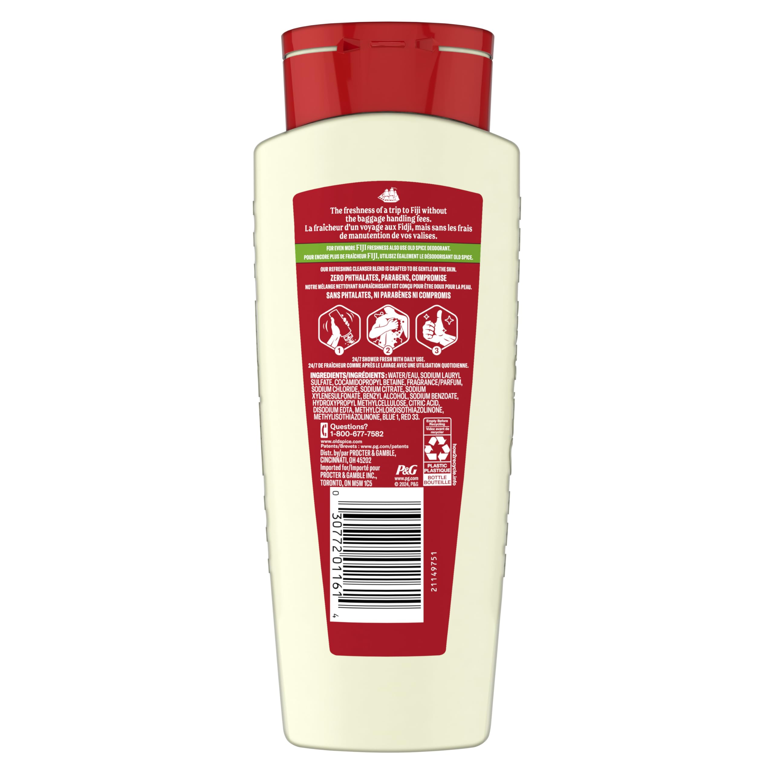 Amazon | オールドスパイス ボディウォッシュ フィジー 473ml ピュア